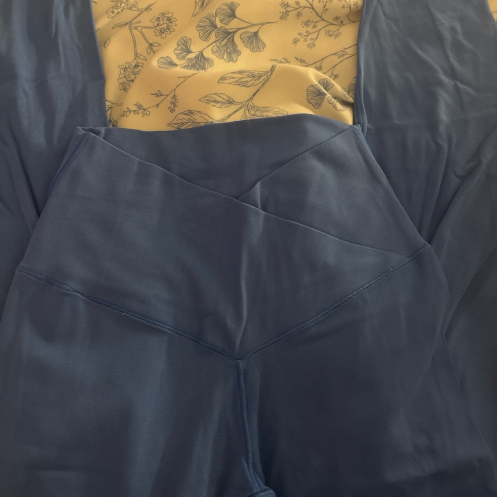 Offline blue crossover leggings